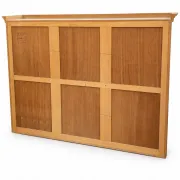 French library in Louis-Philippe style made of solid fruitwood.