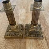Deux bougeoirs