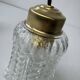 Ancien lustre cascade vintage 3 feux 1960