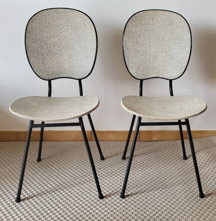 Set of 4 vintage chairs from the 50s/60s