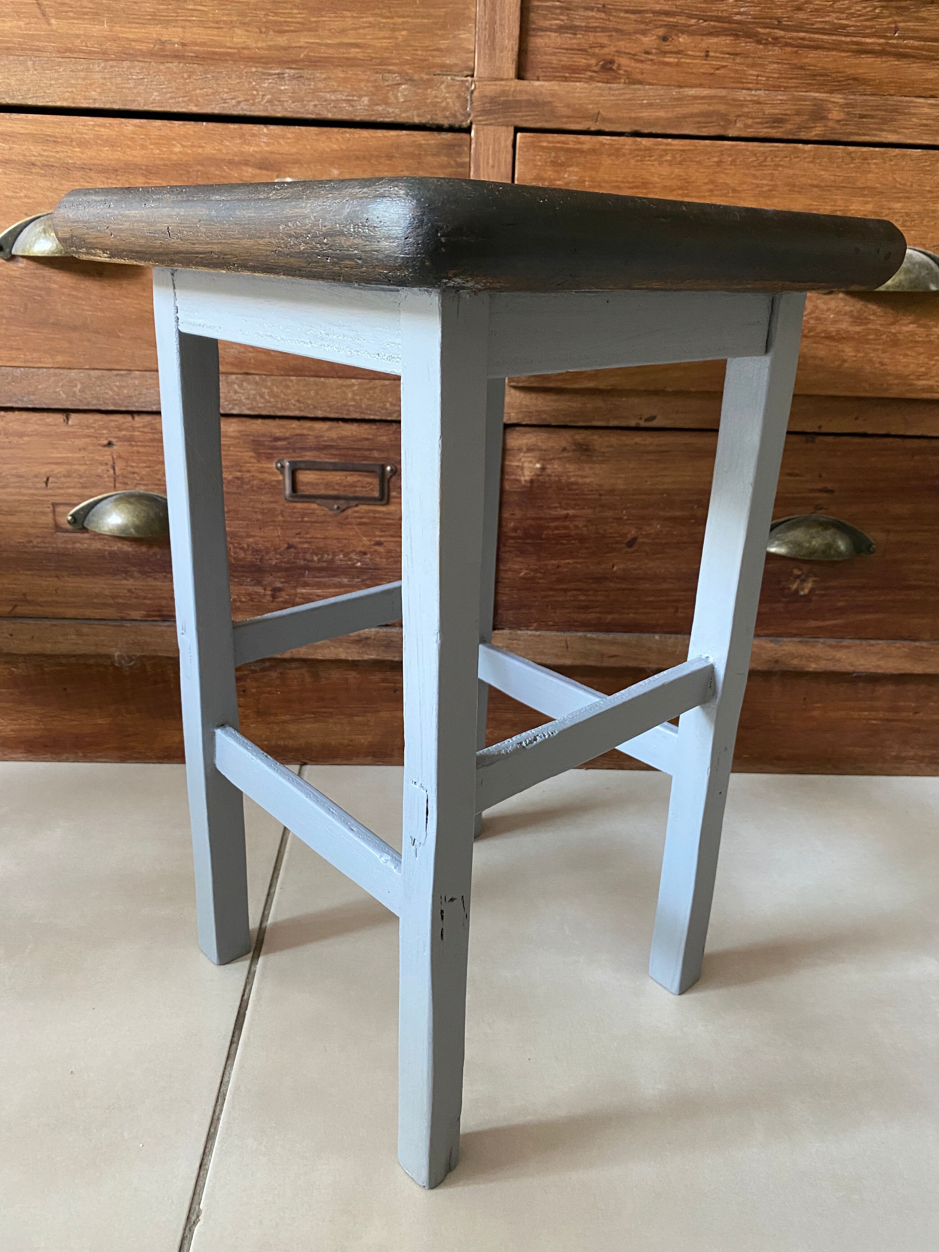 Wooden painter's stools