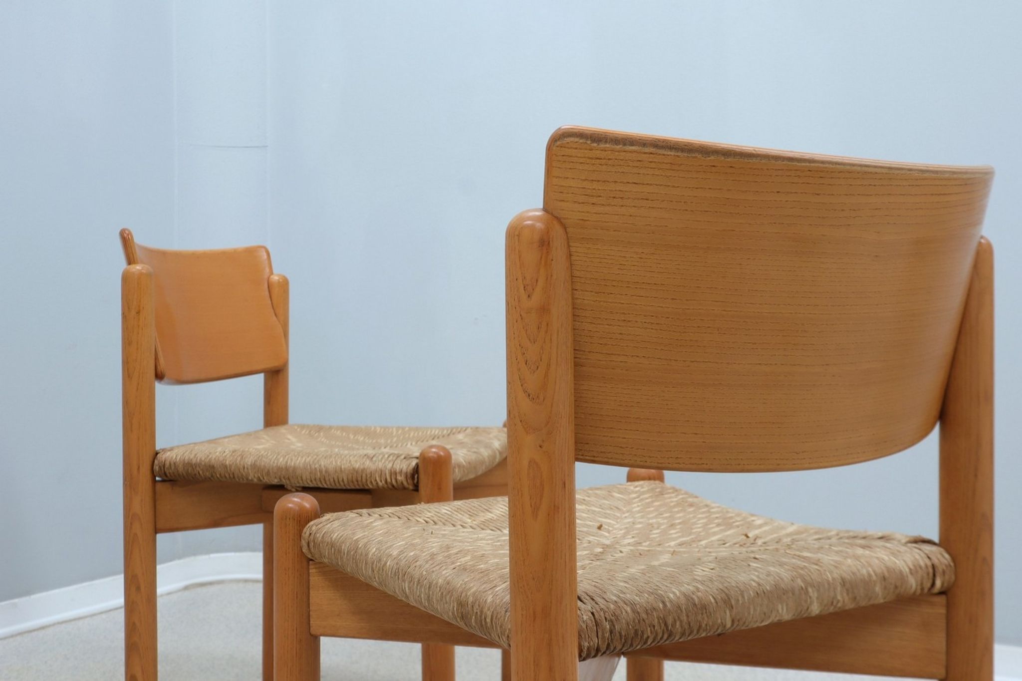 Vintage original set of 4 dining chairs