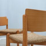 Vintage original set of 4 dining chairs