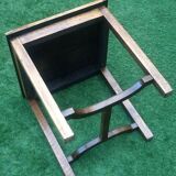 Table old table sofa square tray oak parquet style of Versailles