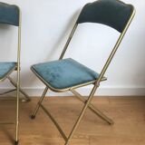 Pair of folding chairs
