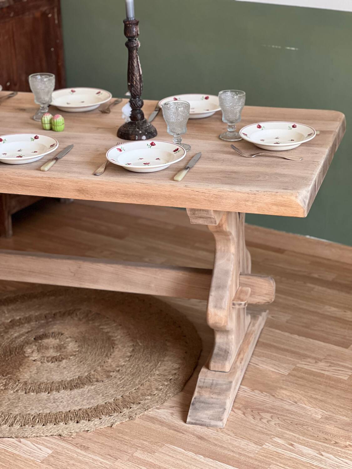 Oak table monastery farm