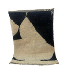 Handcrafted Moroccan Berber carpet 140 x 96 CM