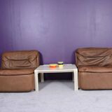 2 Modular fireside chairs by Friedrich Hill for the Walter Knoll collection 1970