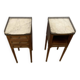 Pair of Louis XVI Style Bedside Tables