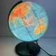 Vintage 1976 German (French) terrestrial globe JRO Wechselbild - 34 cm