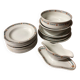 Complete dinner set by Saint-Amand