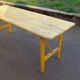 Table pliante de brasserie