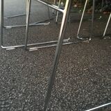 Set of 6 David Rowland Black Chairs 40/4