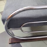 Bauhaus Chrome Sofa by Robert Slezak 1930'