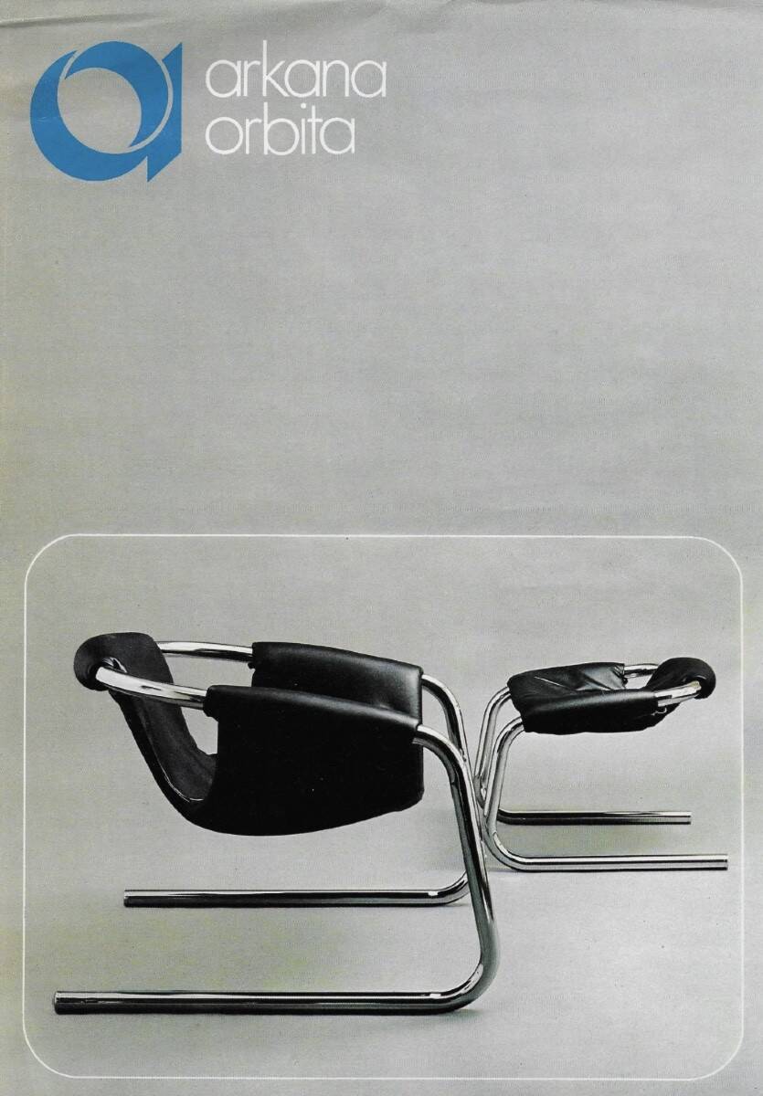 Pair of Orbita leather armchairs by Duncan & Dave Dickinson