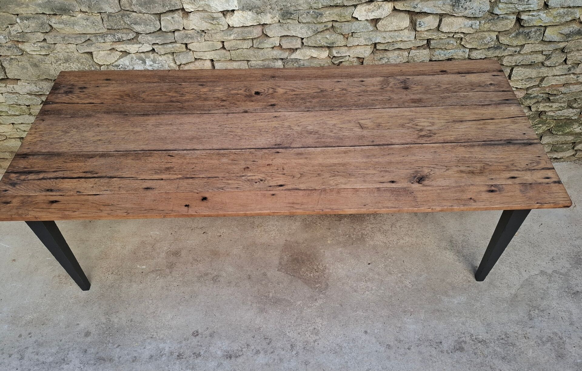 Oak farmhouse table 200cm