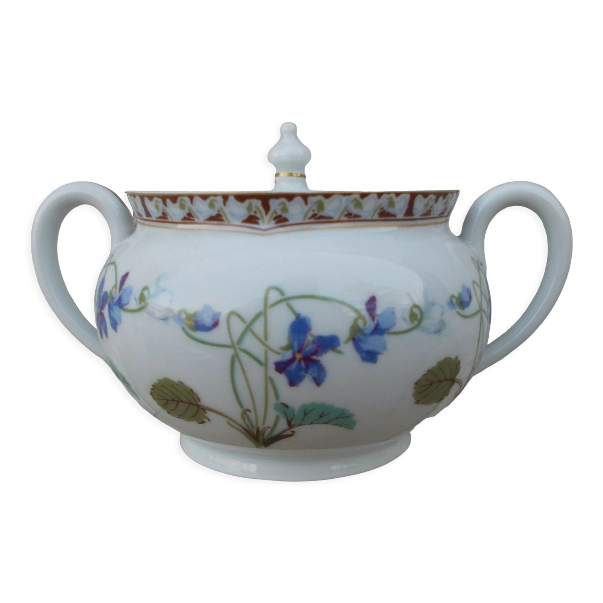 Limoges porcelain sweetener Bernardaud Empress Eugenie