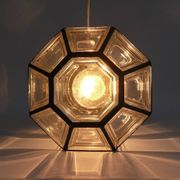 Hans-Agne Jakobsson ceiling lamp/wall light for Glashütte Limburg, 1970s, pendant, ceiling light