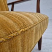 Années 1960, design danois par Kurt Olsen, fauteuil modèle 230, état d'origine.