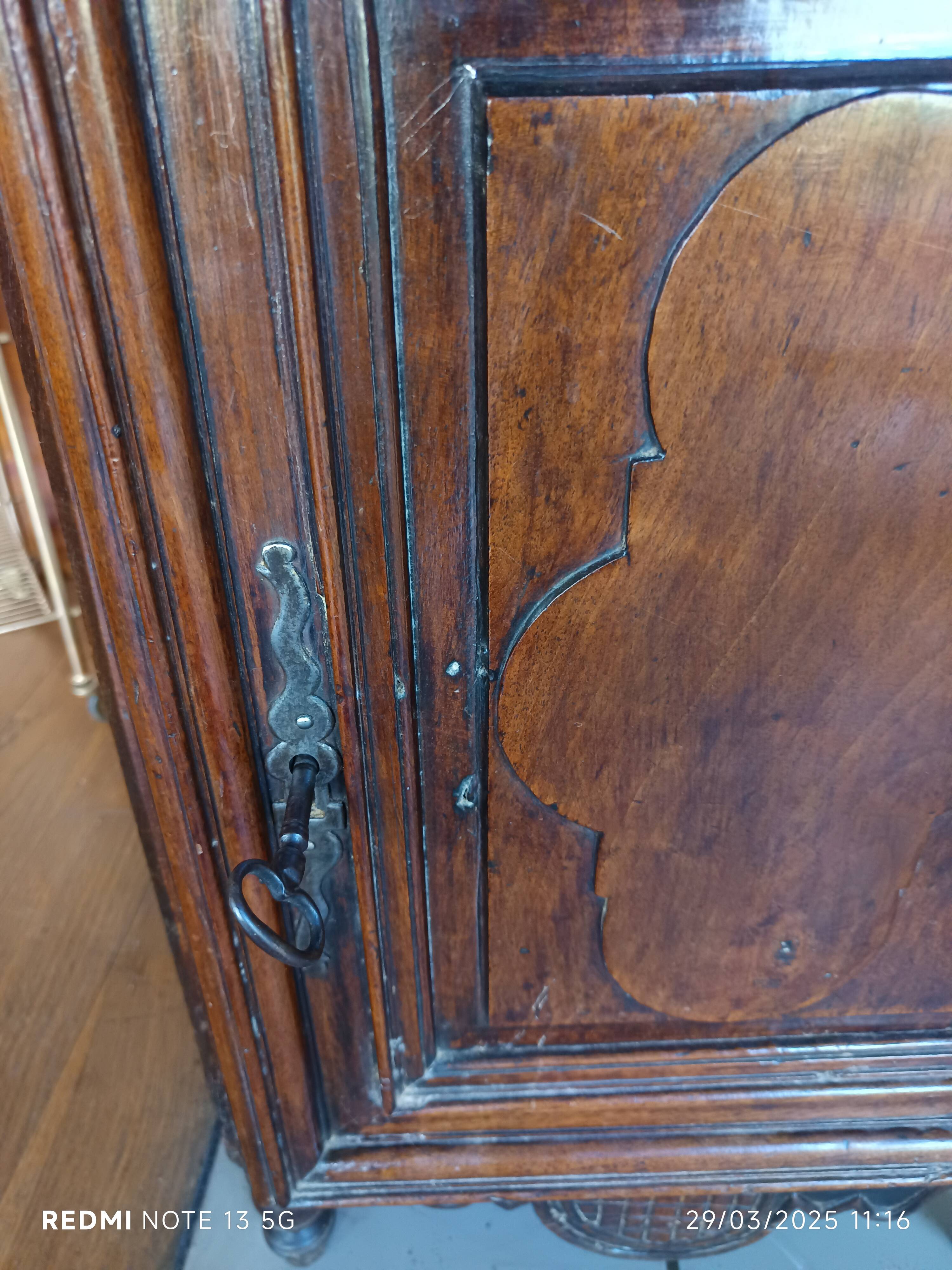 jam cabinet late 17th early 18th century walnut