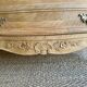 Louis XV provincial commode in solid oak – marquetry top