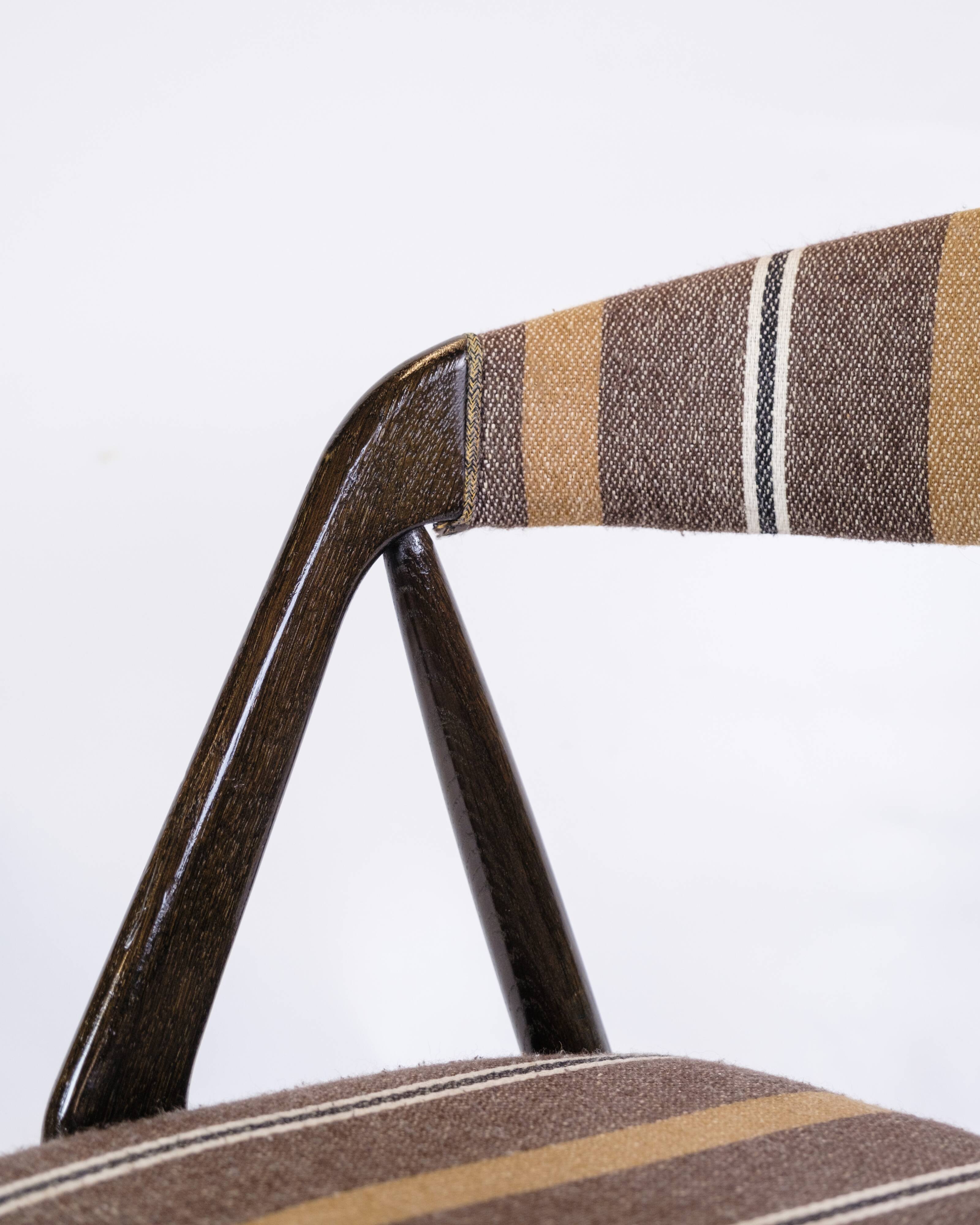 Set Of 6 Dining Chairs Model 31 Made In Dark Wood By Kai Kristiansen