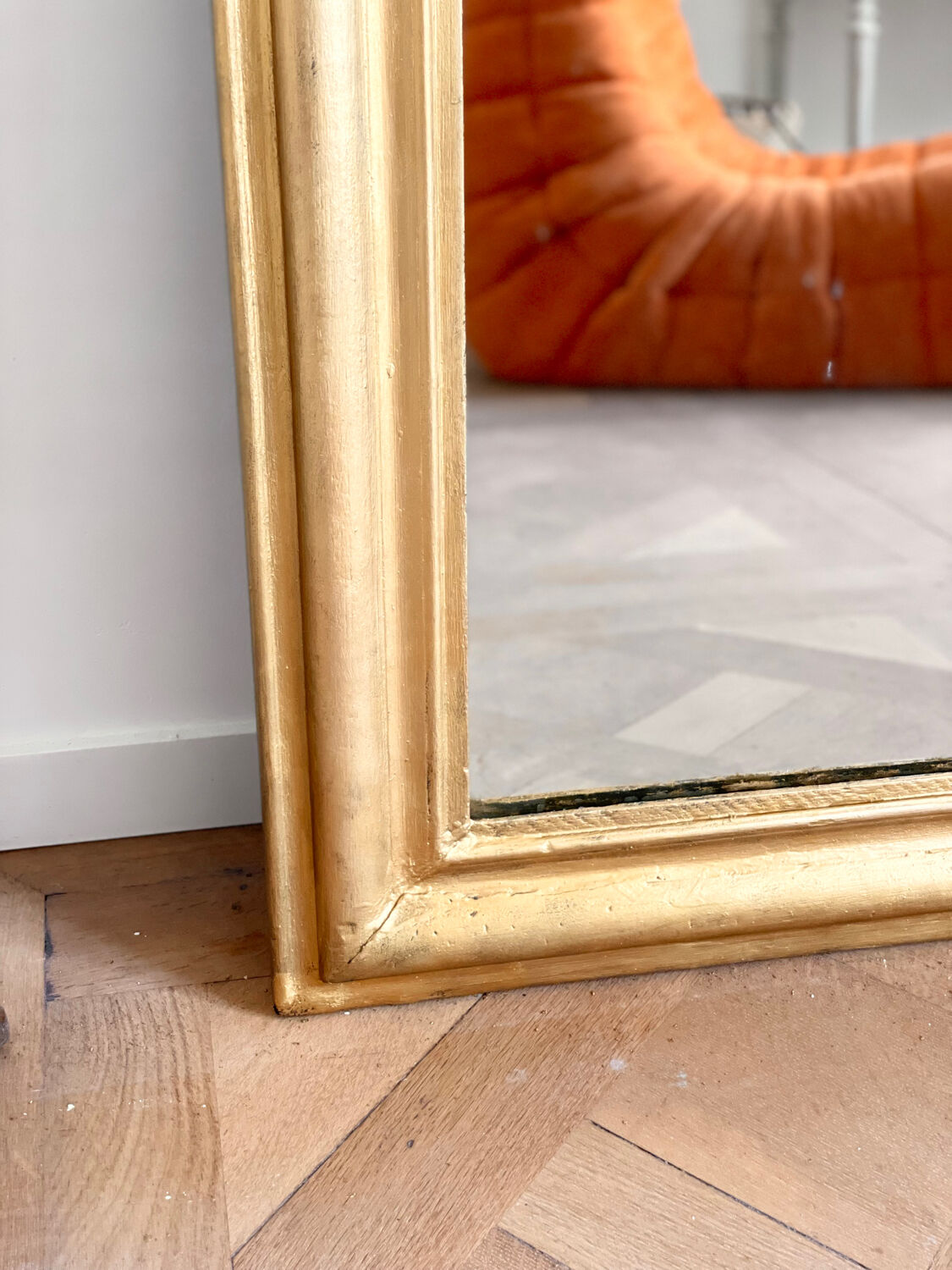 Antique Louis-Philippe mirror 104x77