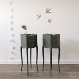 Pair of retro bedside tables