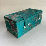 Cloisonne salt and pepper box