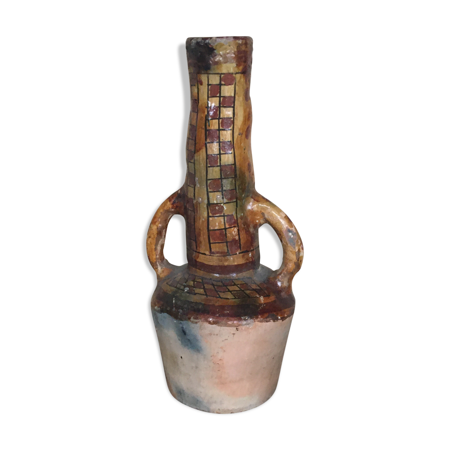 Terracotta soliflora vase