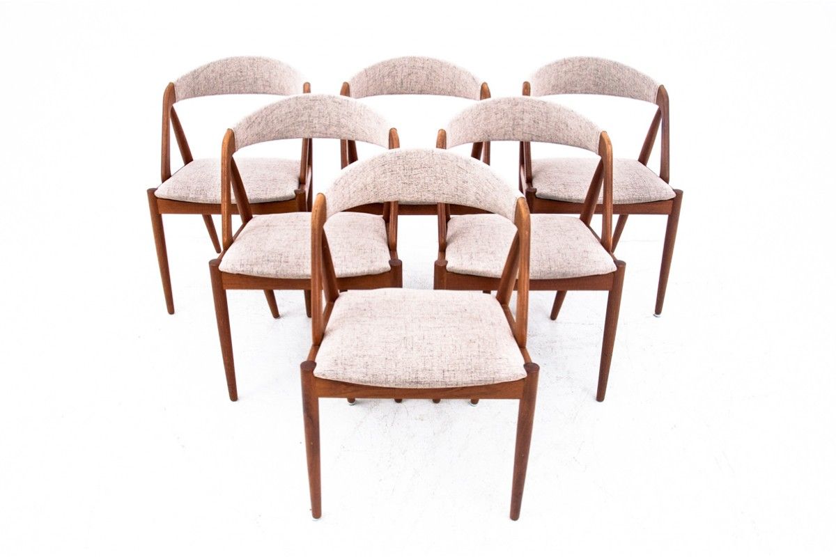 Chaises de salle à manger modèle 31 par Kai Kristiansen, Danemark, années 1960