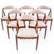 Chaises de salle à manger modèle 31 par Kai Kristiansen, Danemark, années 1960