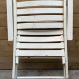 Folding garden armchair, 50s