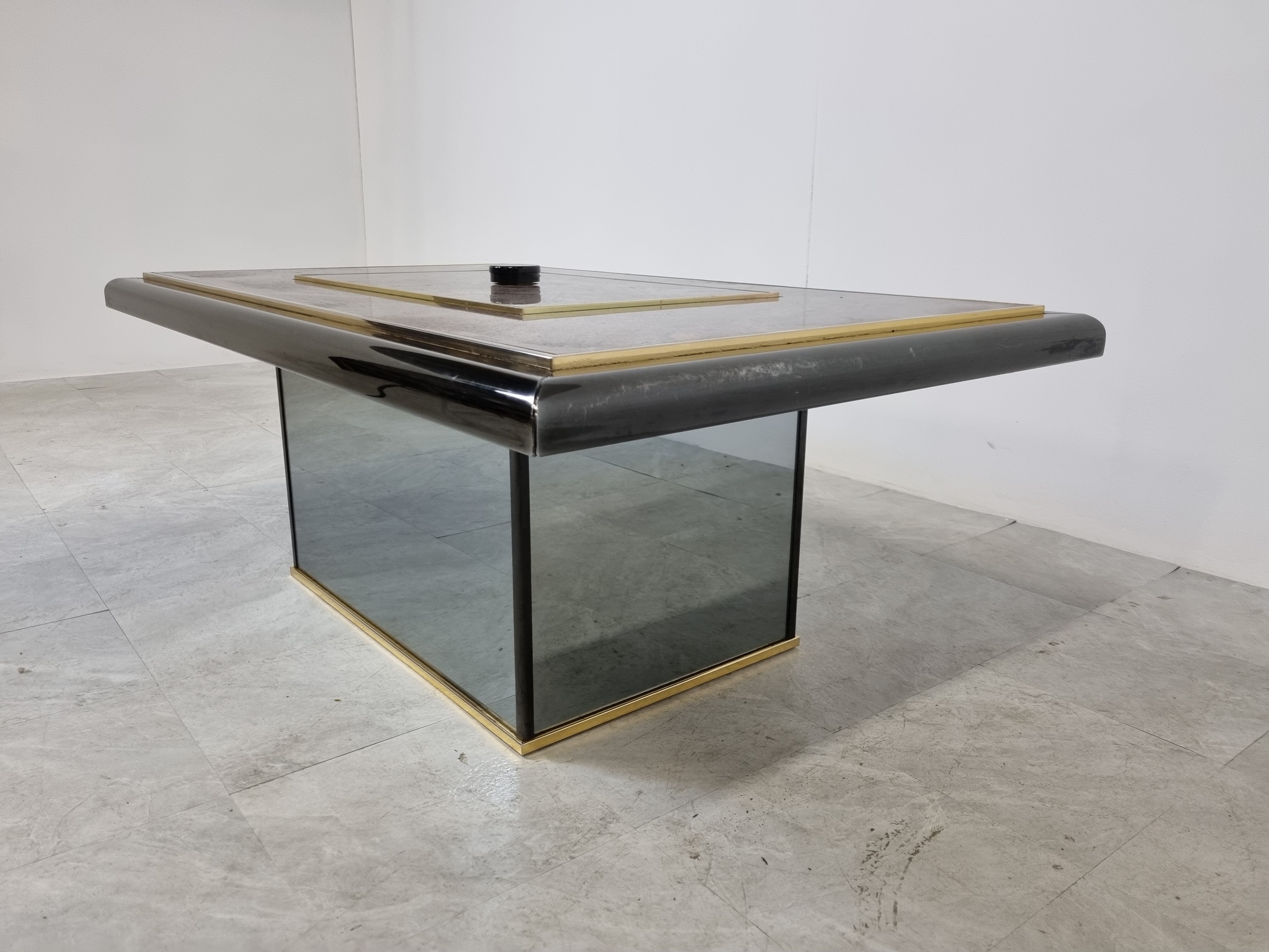 Vintage hidden bar coffee by Fedam, 1980s