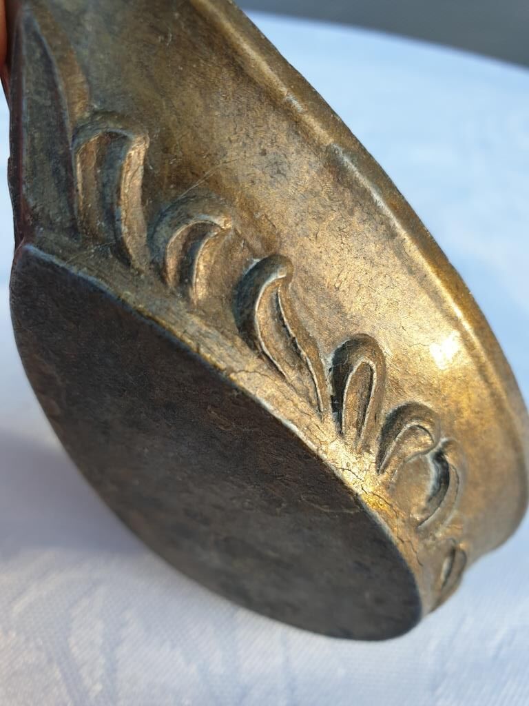 Nineteenth century snake candle holder