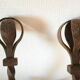 Paire de patères en fer forgé ancienne