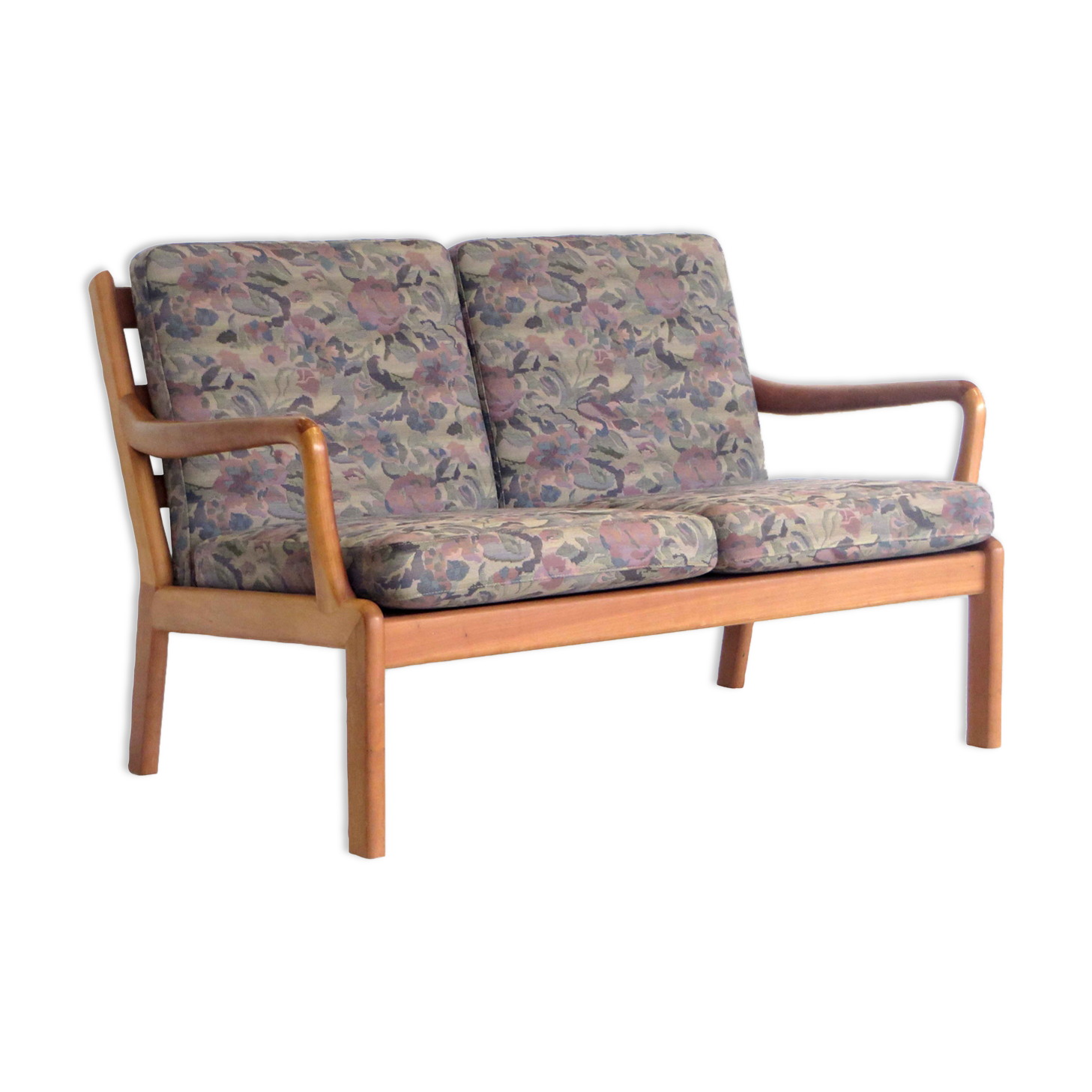 Danish design 2-seater sofa by L. Olsen & Son