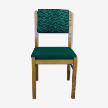 1950s upholstered chair, WK Möbel Germany