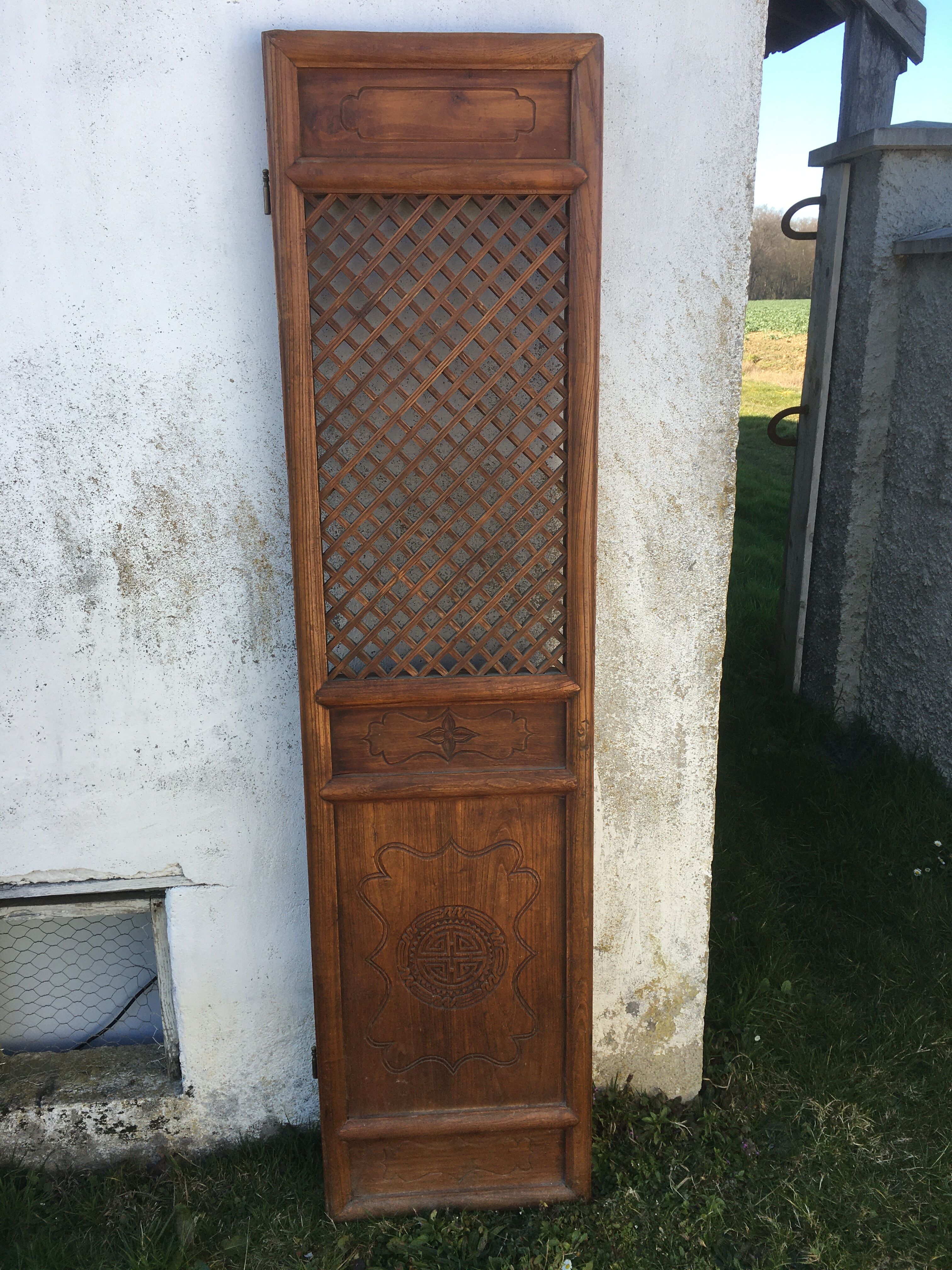 Indian teak door