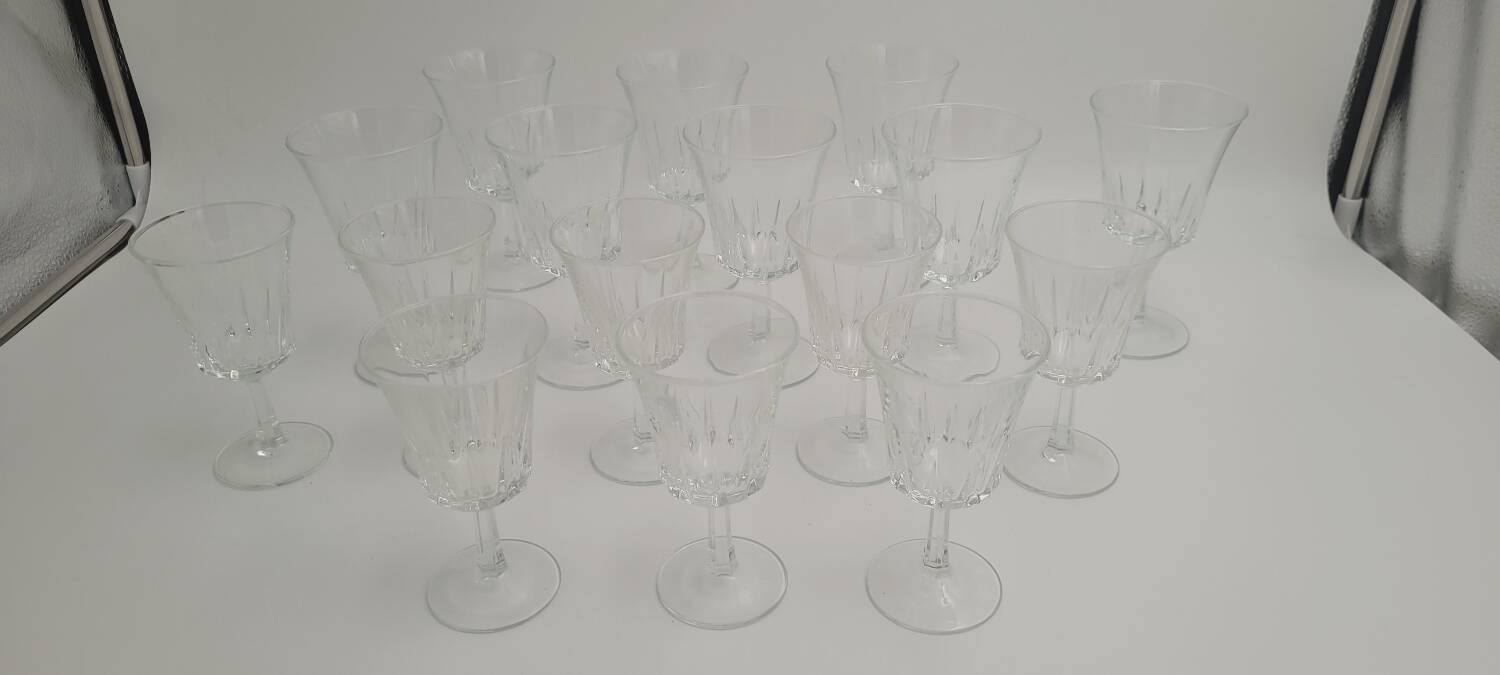 70's stemware