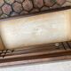 Vintage chest of drawers with splayed legs
