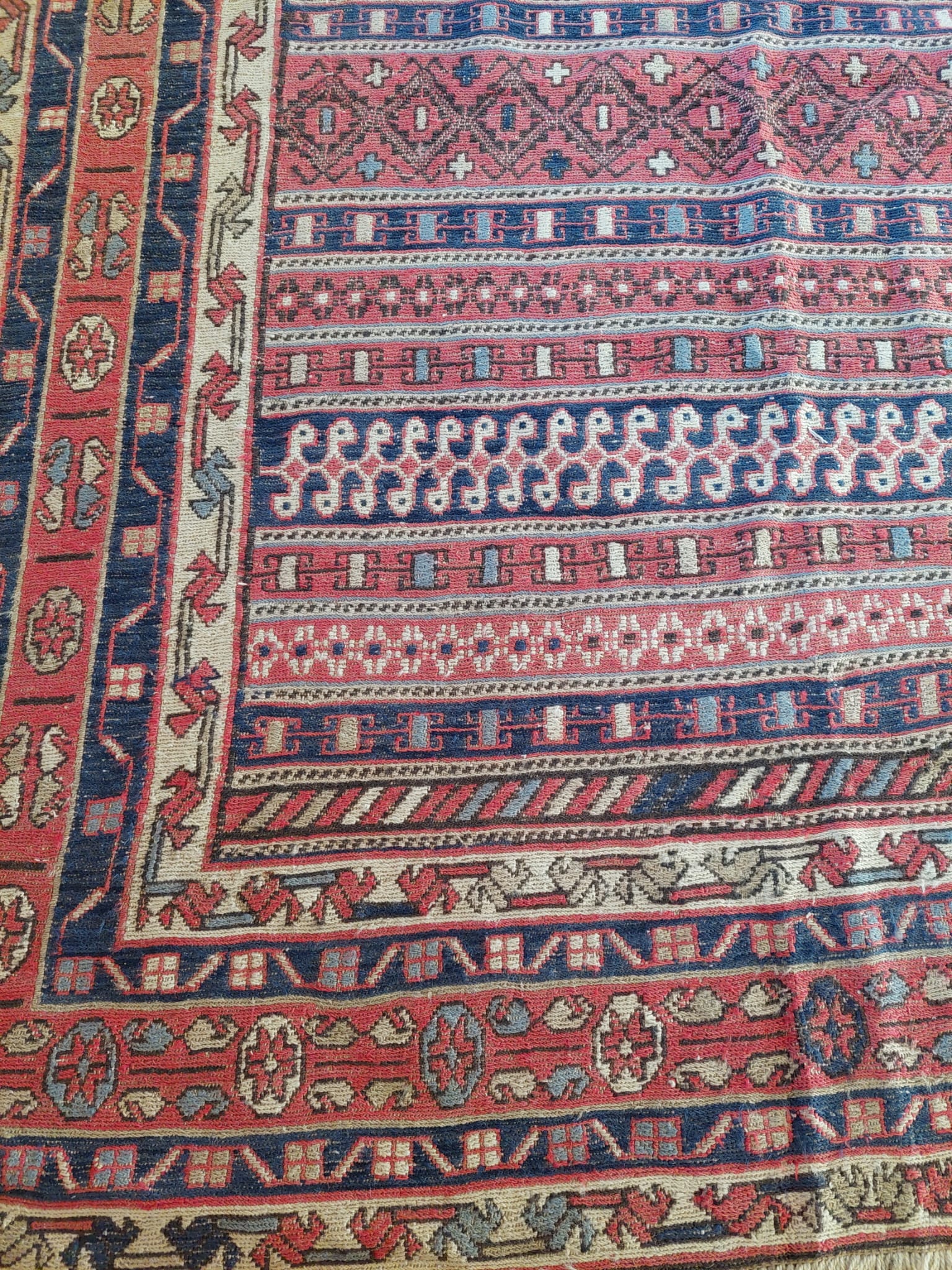 Iranian Kilim rug, 383x290 cm