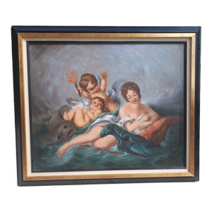 Tableau huile sur toile
