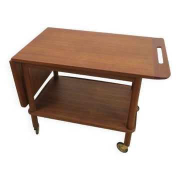 Teak bar cart, 1960s