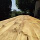 Solid pine table for 10 people.