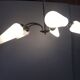 Lustre Arlus vintage laiton 5 branches