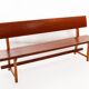 Large Solid Wooden Bench,1960s, Belgium