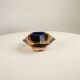 Sculptural submerged glass ashtray by Gianfranco Mandruzzato Murano 1970