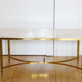 Table low 60s marble neoclassical style