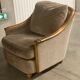 Paire de fauteuils Burov